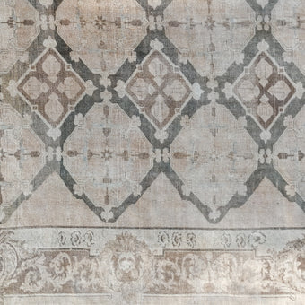 Z716 Handwoven Vintage Rug 9’5 X 13