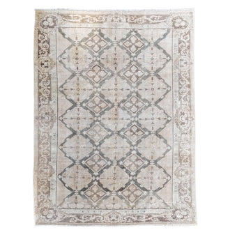 Z716 Handwoven Vintage Rug 9’5 X 13