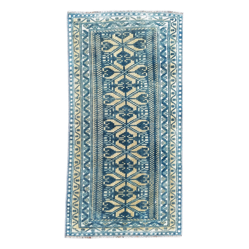 Z722 Handwoven Vintage Rug 2 x 3’10