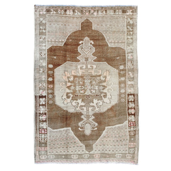 Z728 Handwoven Vintage Rug 5'6 x 8’3