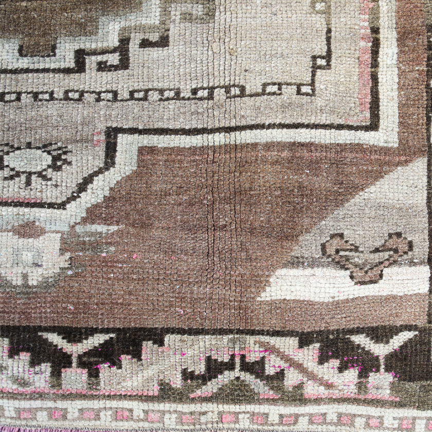 ON HOLD Z729 Handwoven Vintage Rug 4'7 x 9