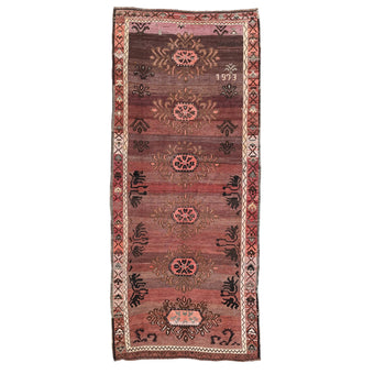 Z735 Handwoven Vintage Rug 5'11x13’10