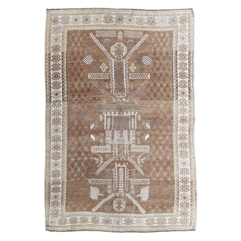 Z736 Handwoven Vintage Rug 7'6 x 11’4