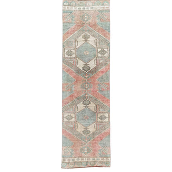 Z743 Handwoven Vintage Rug 2'11 x 10