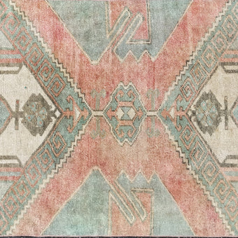 Z743 Handwoven Vintage Rug 2'11 x 10