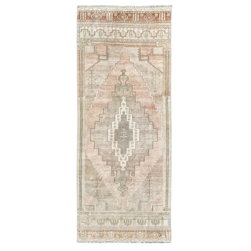 Z747 Handwoven Vintage Rug 3 x 7’3