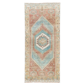 Z749 Handwoven Vintage Rug 2'9 x 6’2