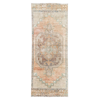 Z752 Handwoven Vintage Rug 3 x 7’11