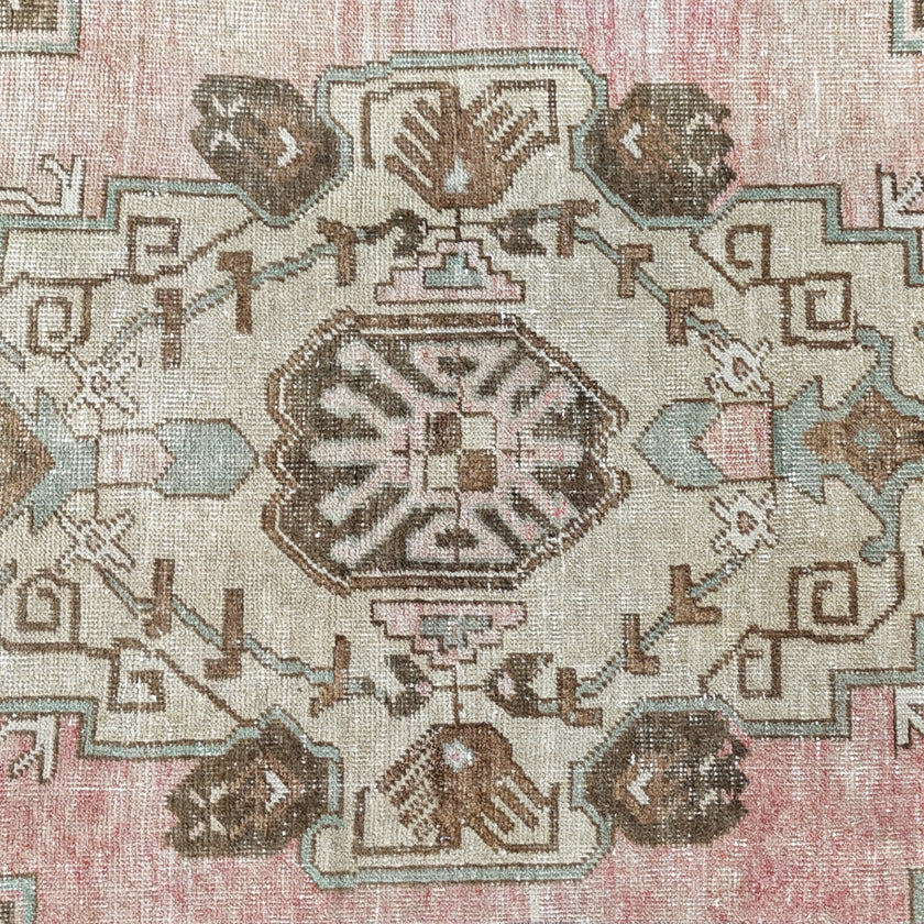 Z754 Handwoven Vintage Rug 3 x 9’2