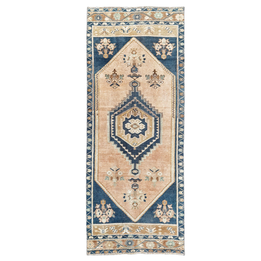 Z763 Handwoven Vintage Rug 2'11 x 7’5