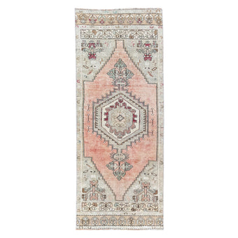 Z773 Handwoven Vintage Rug 3'3 x 8’3
