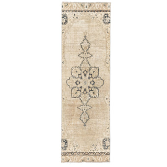 Z779 Handwoven Vintage Rug 2'9 x 8’10