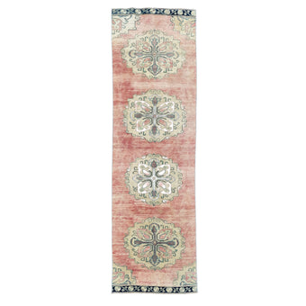 Z791 Handwoven Vintage Rug 3 x 10