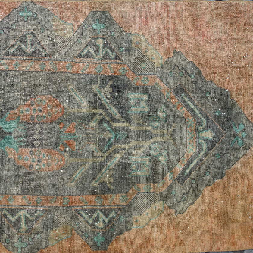 Z800 Handwoven Vintage Rug 3'1 x 11’8
