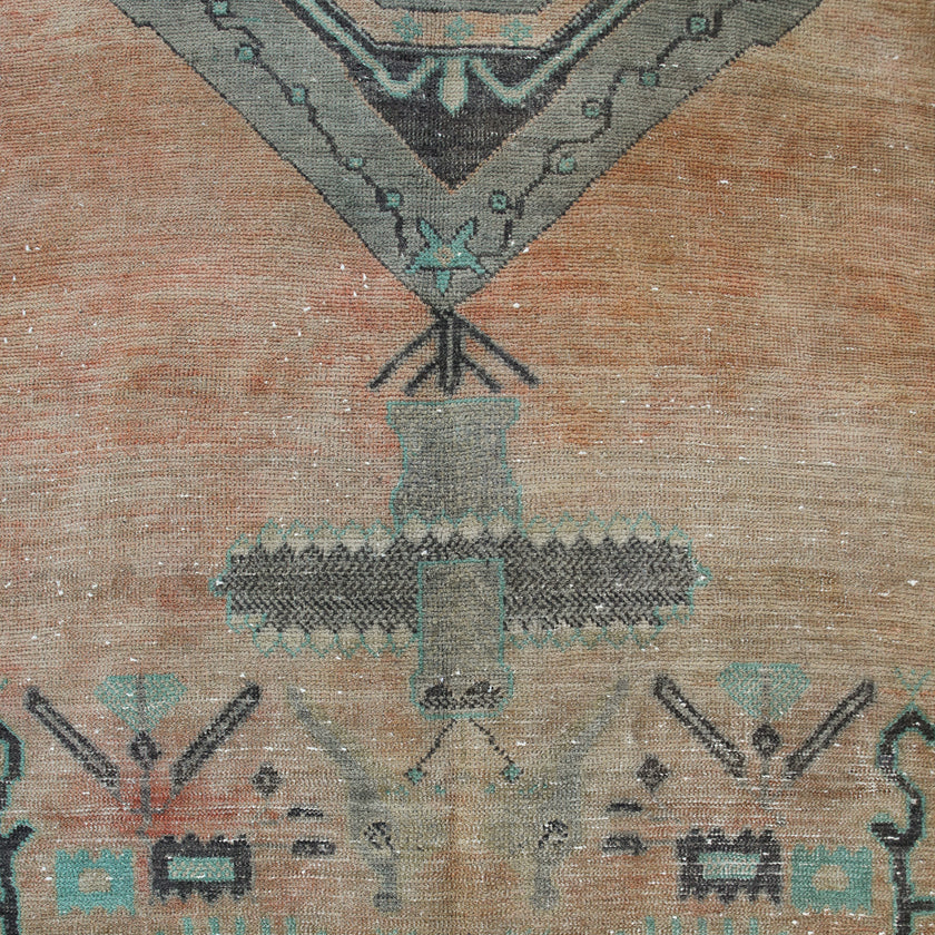 Z800 Handwoven Vintage Rug 3'1 x 11’8
