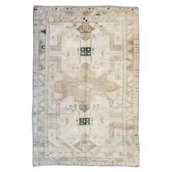 ON HOLD Z807 Handwoven Vintage Rug 6'5 x 9’7