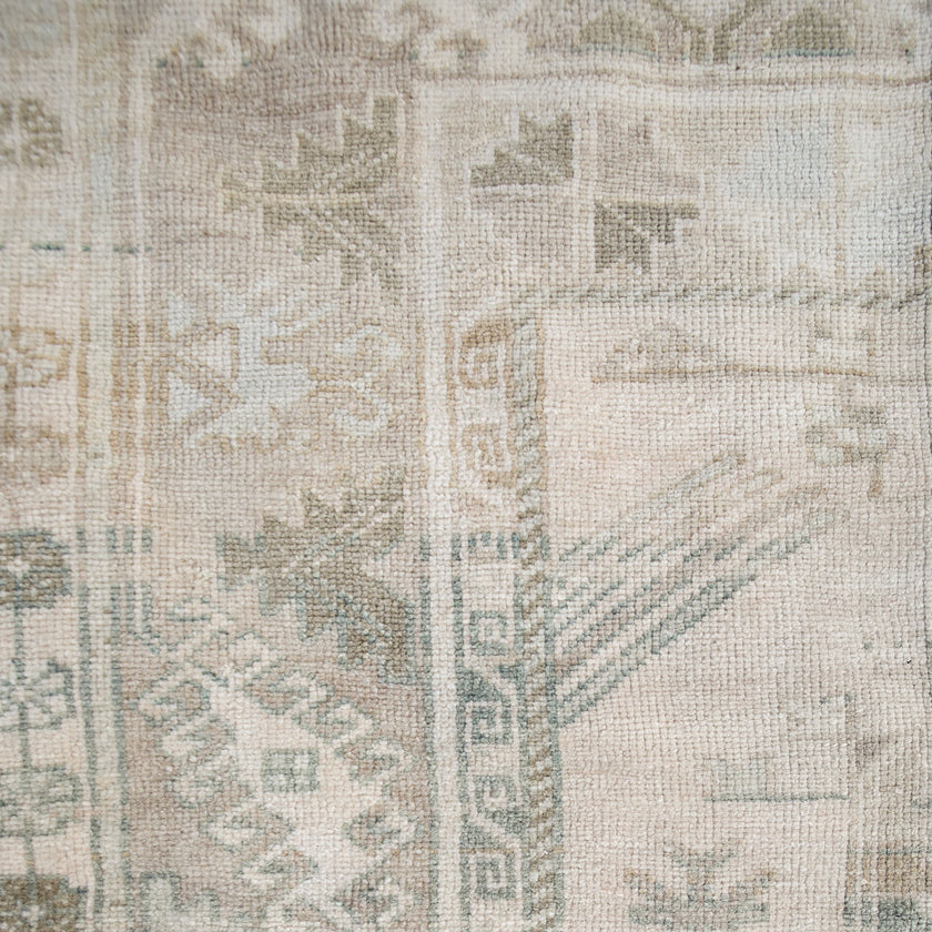 ON HOLD Z807 Handwoven Vintage Rug 6'5 x 9’7