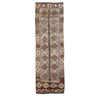 Z812 Handwoven Vintage Rug 3'4 X 10’8