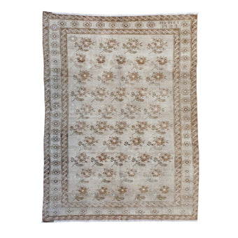 Z817 Handwoven Vintage Rug 6'4 x 8’5