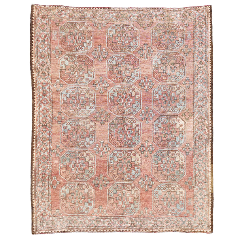 Z837 Handwoven Vintage Rug 6'9 x 8’5
