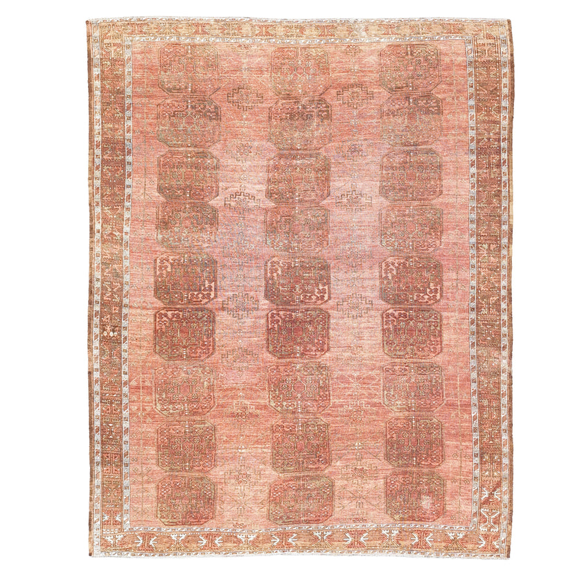 Z838 Handwoven Vintage Rug 8'6 x 11 ON HOLD