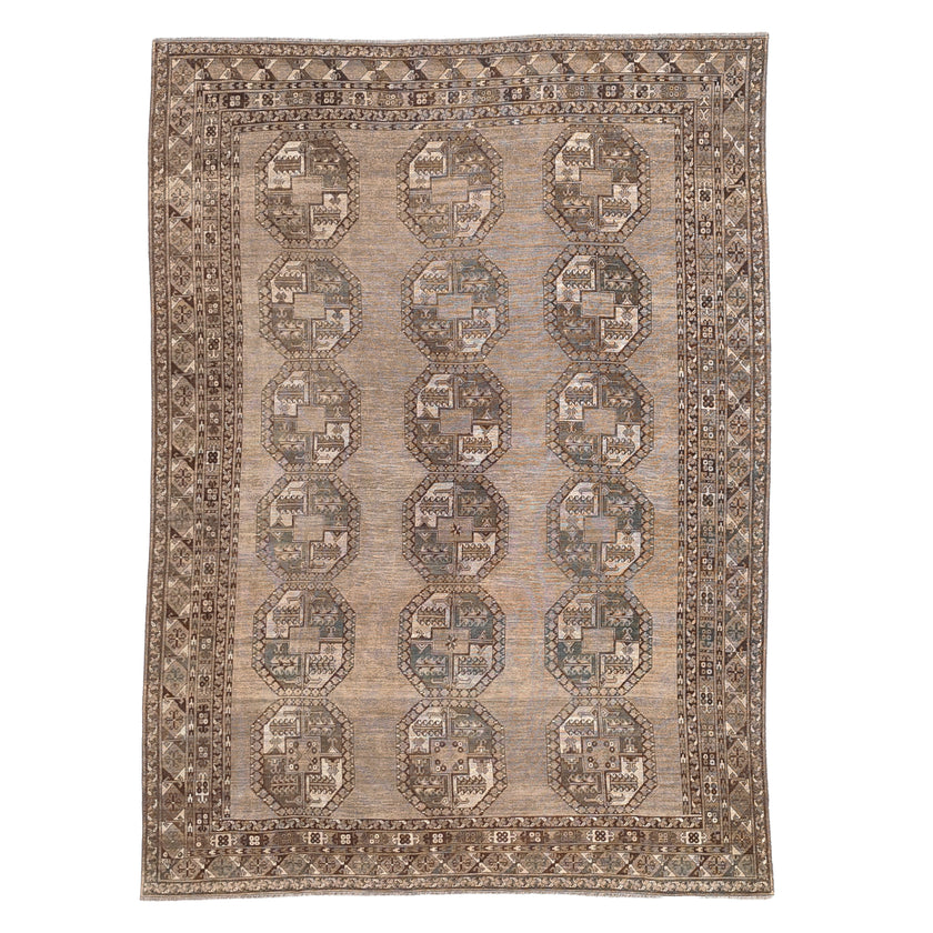 Z839 Handwoven Vintage Rug 9'1 x 12’9