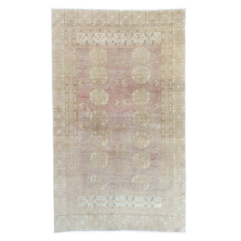 Z841 Handwoven Vintage Rug 3'7 x 6