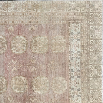 Z841 Handwoven Vintage Rug 3'7 x 6