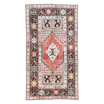 Z842 Handwoven Vintage Rug 3’6 x 6’5