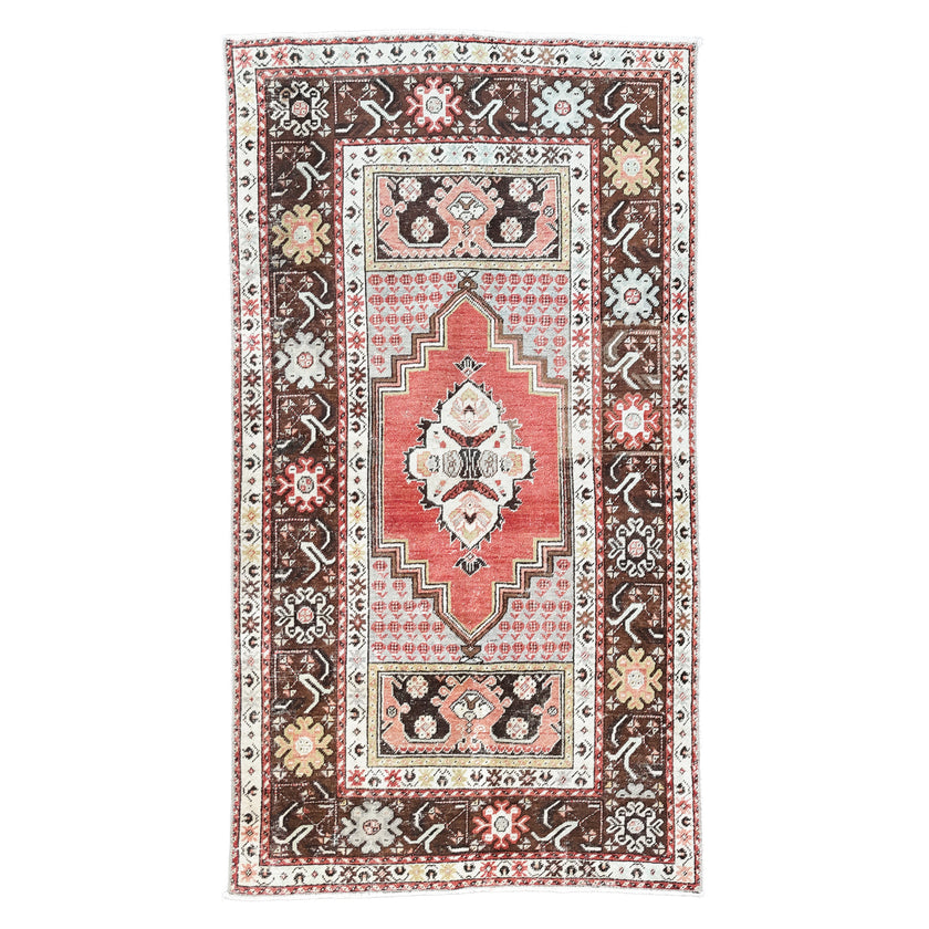 Z842 Handwoven Vintage Rug 3’6 x 6’5