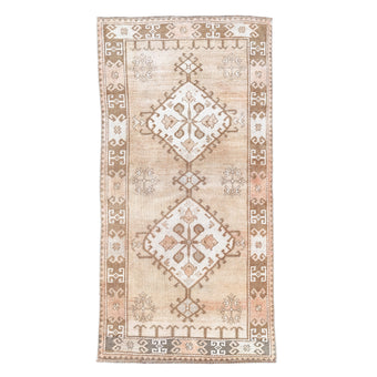 Z845 Handwoven Vintage Rug 3'4 x 6’4