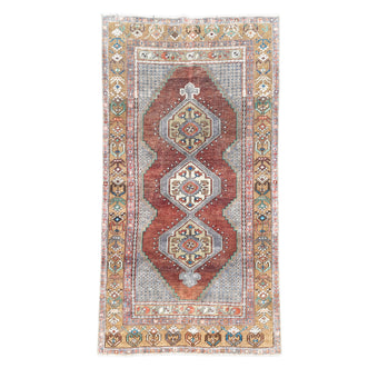 Z853 Handwoven Vintage Rug 3’5 x 6’5