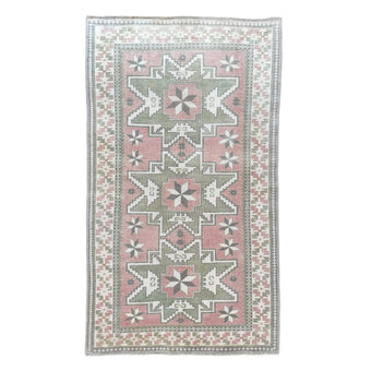 Z854 Handwoven Vintage Rug 3’4 x 6