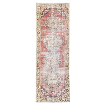Z865 Handwoven Vintage Rug 3 x 9’2