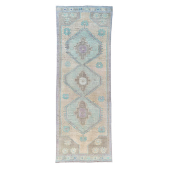 Z869 Handwoven Vintage Rug 3’1 x 8’8