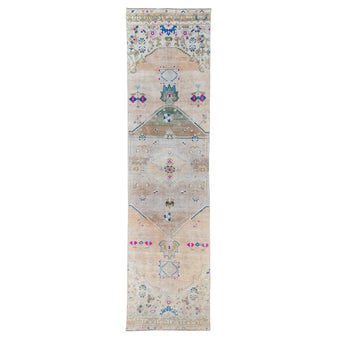 Z871 Handwoven Vintage Rug 3 x 11’6