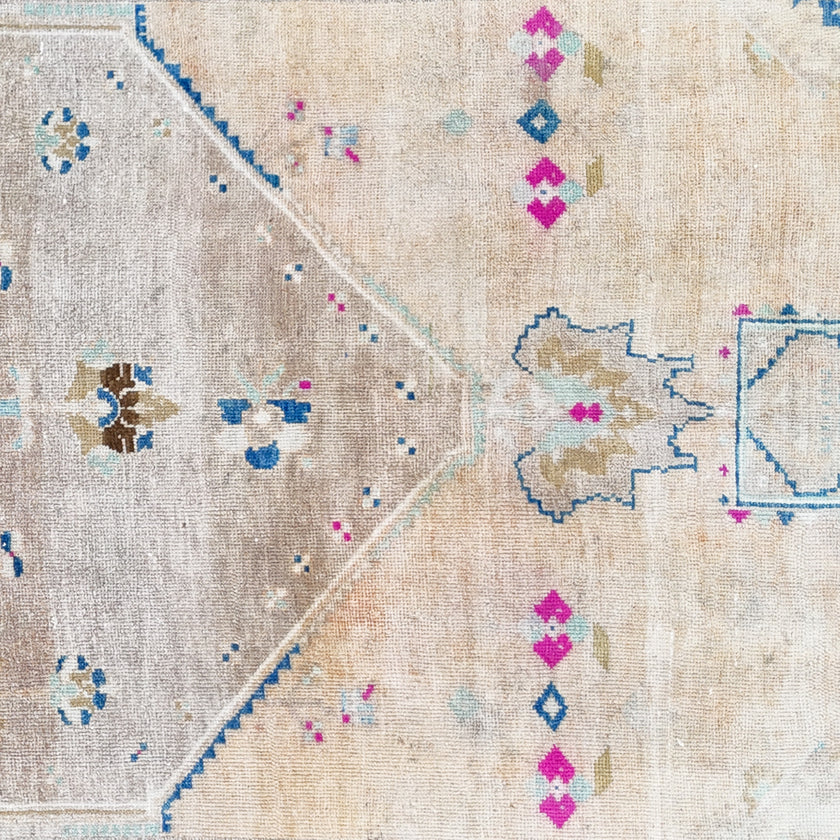 Z871 Handwoven Vintage Rug 3 x 11’6