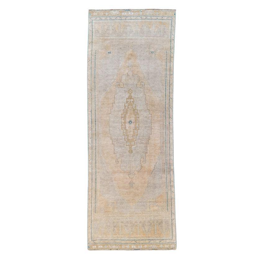 Z876 Handwoven Vintage Rug 3 x 8