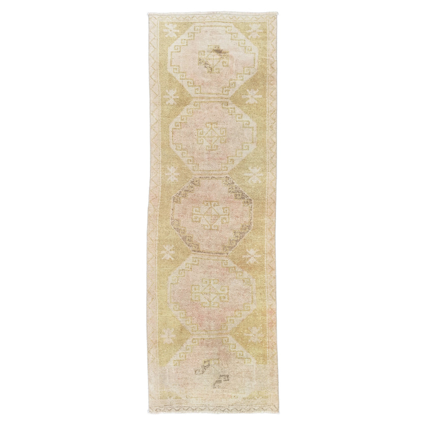 Z877 Handwoven Vintage Rug 3’2 x 9’11
