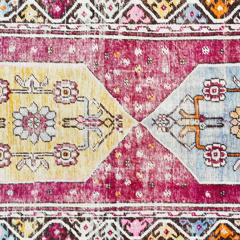 Z882 Handwoven Vintage Rug 2’7 x 8’9