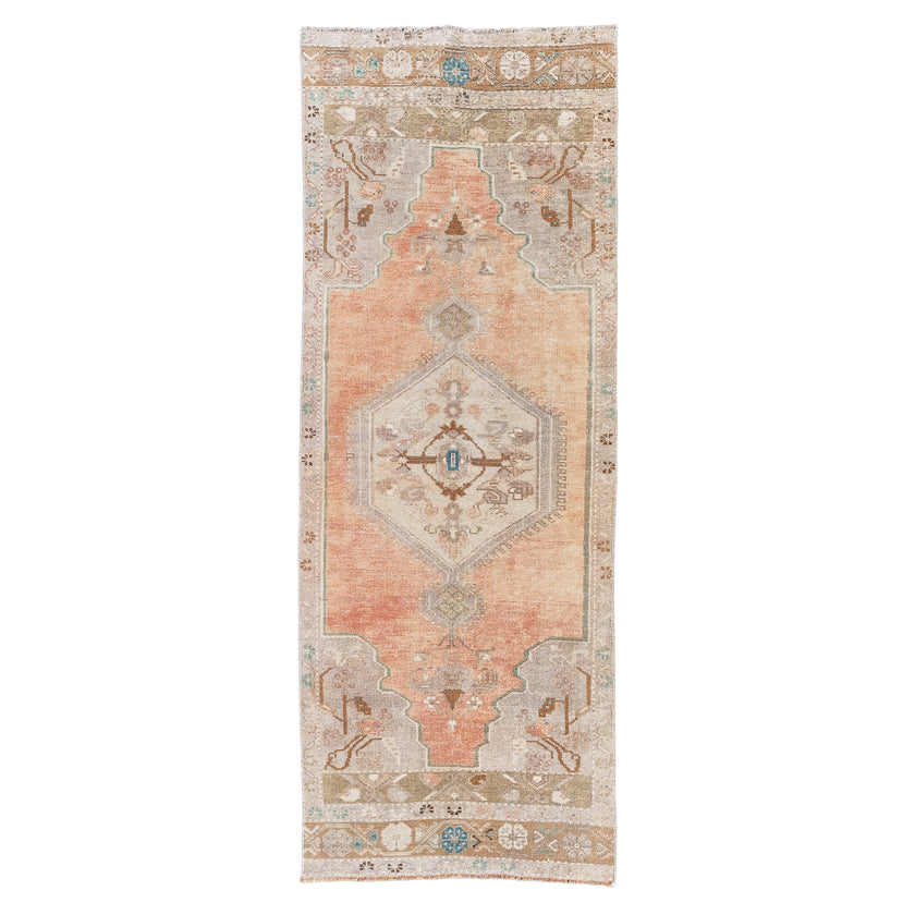 Z887 Handwoven Vintage Rug 2’8 x 7’5