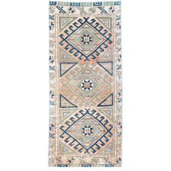 Z895 Handwoven Vintage Rug 1’10 x 4’1