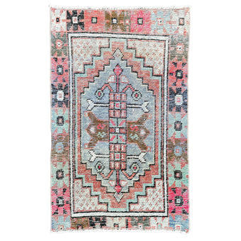 Z915 Handwoven Vintage Rug 2’4 x 3’10