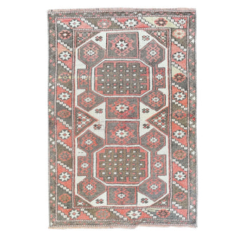 Z919 Handwoven Vintage Rug 2’10 x 4’2