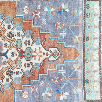 Z921 Handwoven Vintage Rug 2’5 x 5’3