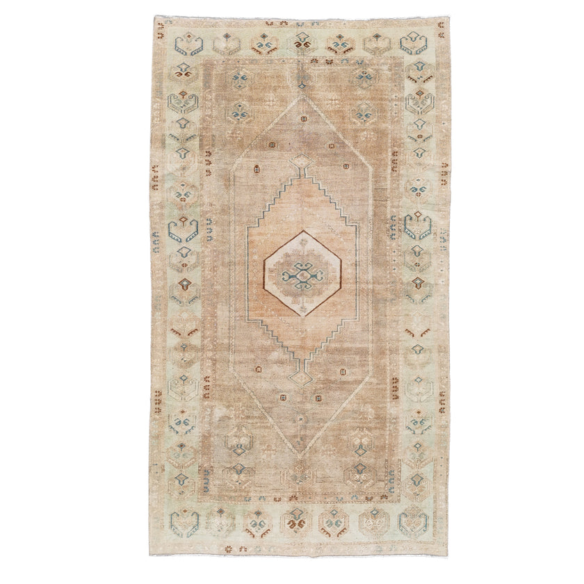 Z934 Handwoven Vintage Rug 4’9 x 8’10
