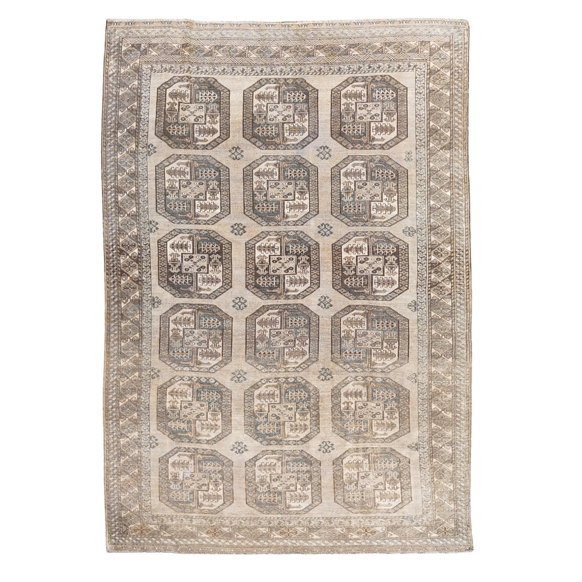 Z935 Handwoven Vintage Rug 7’3 x 10’8