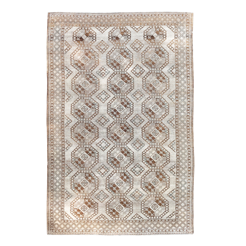 Z936 Handwoven Vintage Rug 8’7 x 13’1
