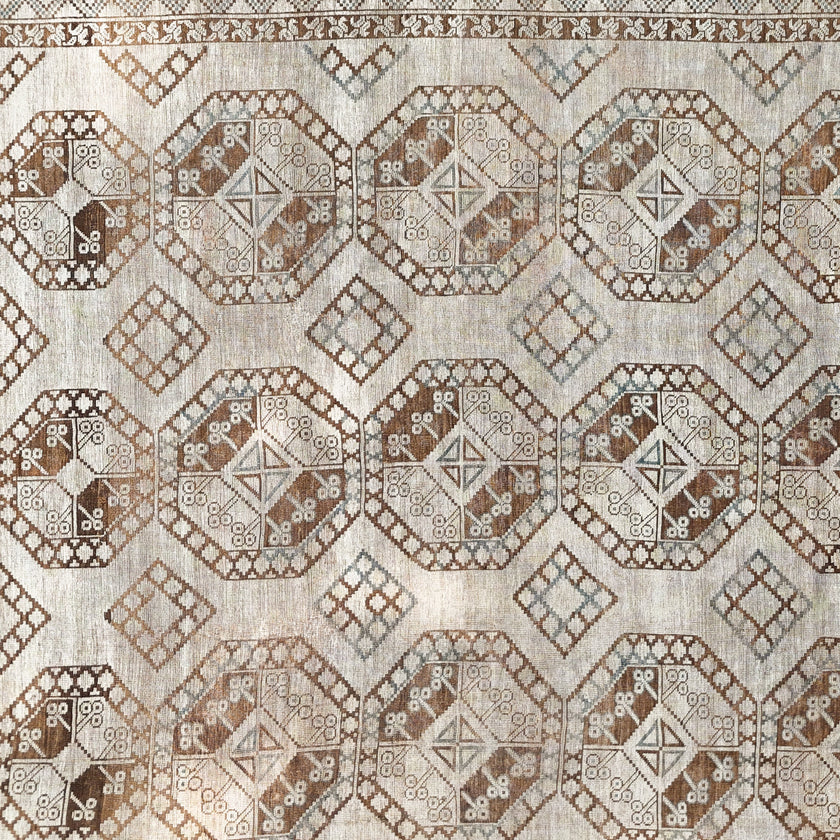 Z936 Handwoven Vintage Rug 8’7 x 13’1