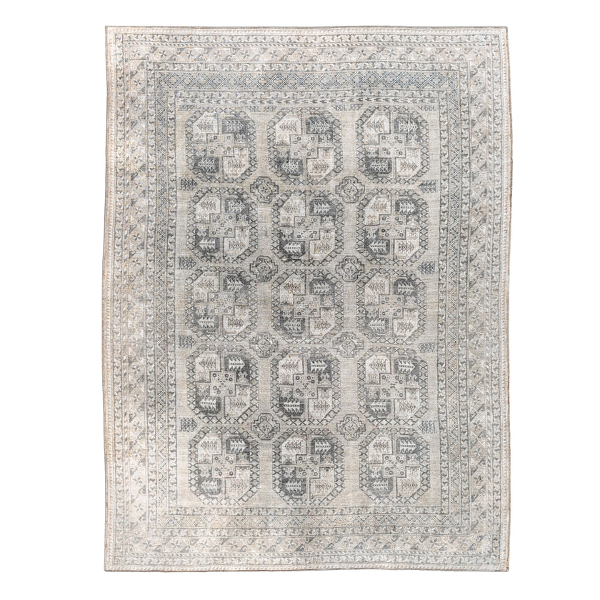 Z938 Handwoven Vintage Rug 7’11 x 10’8